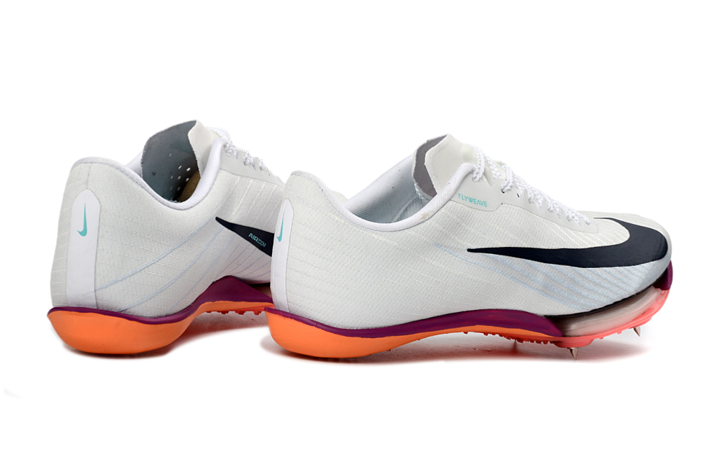 Spikes Nike Air Zoom MaxFly 2 (Blanco, Fucsia y Naranja)