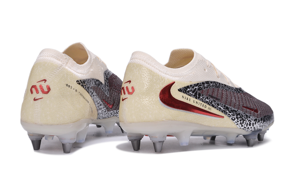 Tacos de Fútbol Nike Phantom GX 2 Elite SG - Beige / Marrón / Estampado (Césped Natural / Soft Ground)