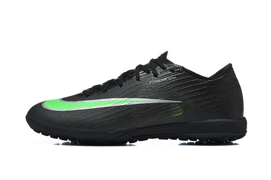 Tenis de Fútbol Nike Mercurial Vapor Academy TF - Negro y Verde Lima (Sintético / Turf)