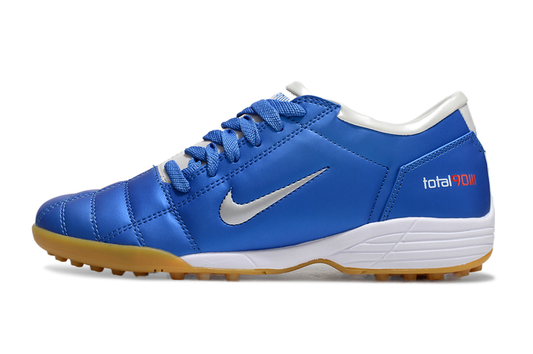 Tenis de Fútbol Nike Total 90 TF - Azul / Blanco (Césped Sintético / Turf)