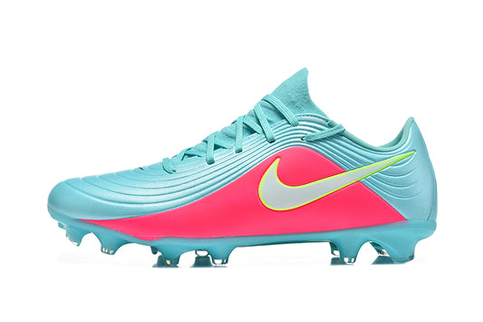 Tacos de Fútbol Nike Tiempo Legend 10 Elite FG - Azul Claro, Rosa y Amarillo Volt (Césped Natural / Firm Ground)