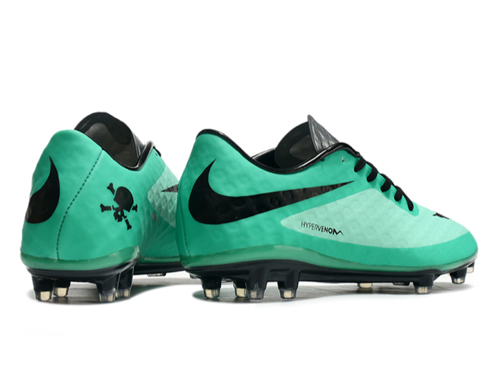 Tacos de Fútbol Nike Hypervenom Phantom FG - Menta / Negro (Césped Natural / Firm Ground)