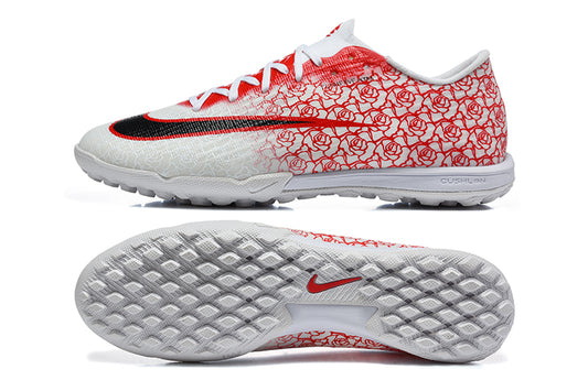 Tenis de Fútbol Nike Mercurial Vapor Academy TF - Blanco, Rojo y Negro (Sintético / Turf)