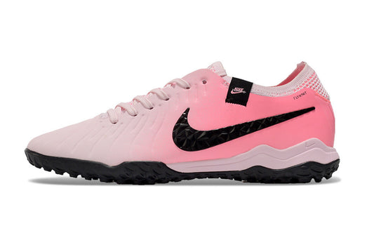 Tenis de Fútbol Nike Tiempo Legend 9 Pro TF - Rosa, Blanco y Negro (Sintético / Turf)
