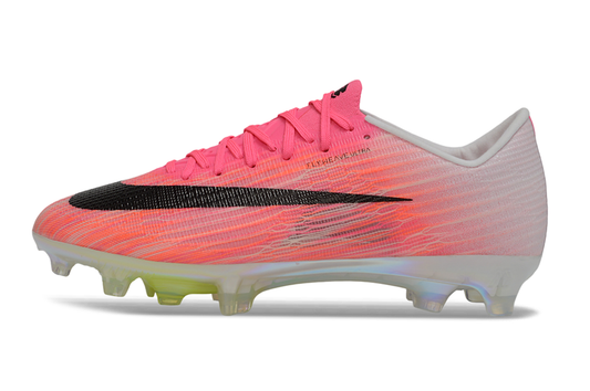 Tacos de Fútbol Nike Mercurial Vapor 17 Elite FG - Rosado y Blanco (Césped Natural)