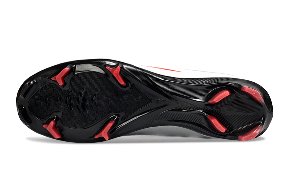 Tacos de Fútbol Nike Mercurial FG - Plata / Rojo (Césped Natural / Firm Ground)