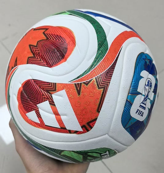 Balón Adidas FIFA Trionda Pro (Blanco, Multicolor - Azul, Rojo y Verde)