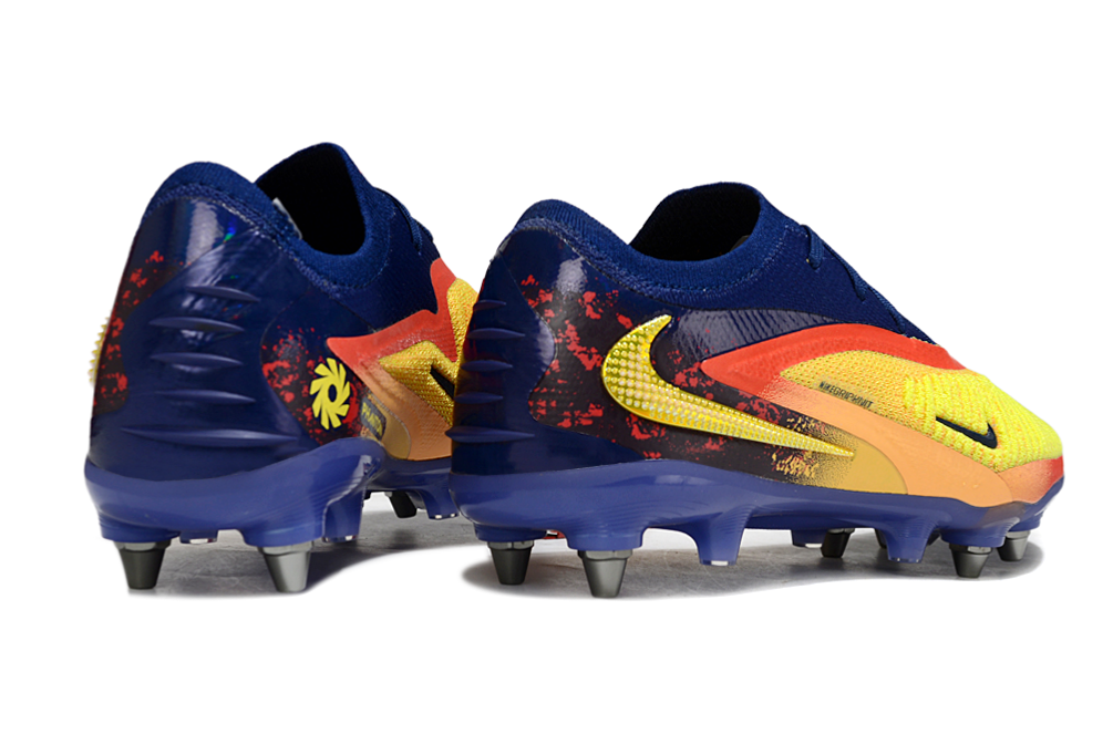 Tacos de Fútbol Nike Phantom GX 2 Elite SG - Azul / Amarillo (Césped Natural / Soft Ground)