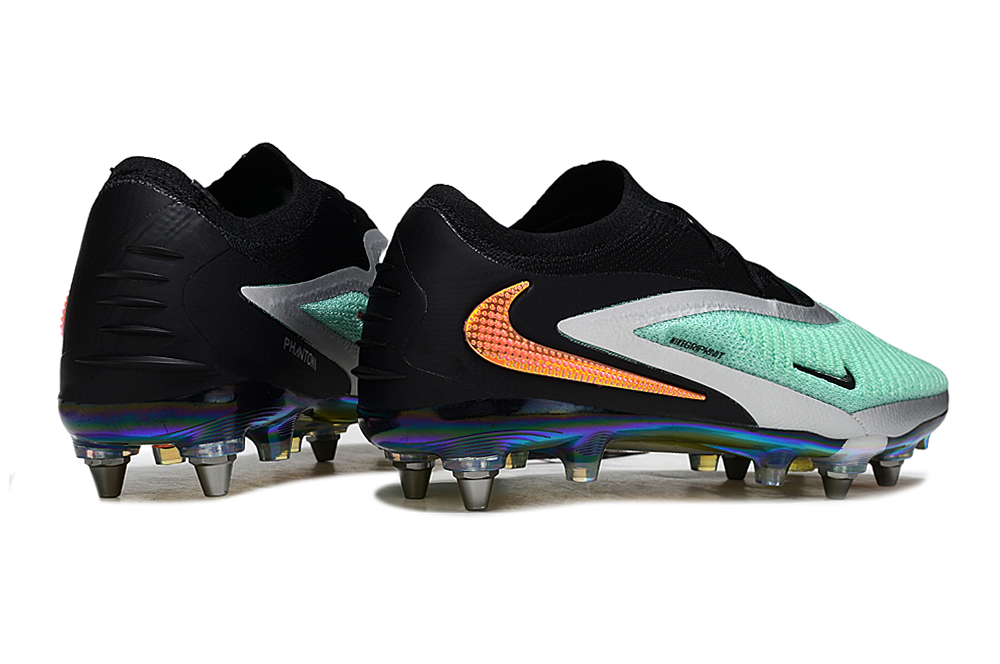 Tacos de Fútbol Nike Phantom GX 2 Elite SG - Negro / Turquesa (Césped Natural / Soft Ground)