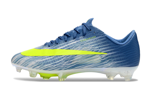 Tacos de Fútbol Nike Mercurial Vapor 17 Elite FG - Azul y Verde Limón (Césped Natural)