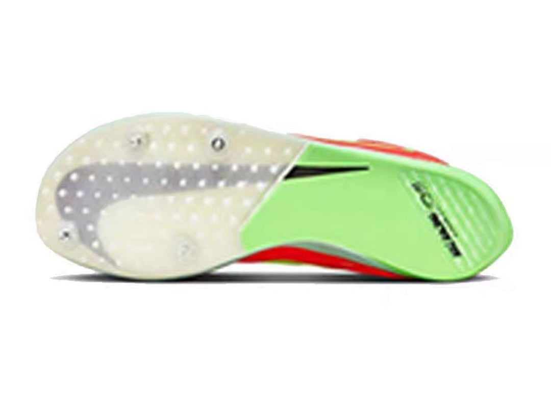 Spikes Nike ZoomX Dragonfly 2 (Naranja y Verde Claro)