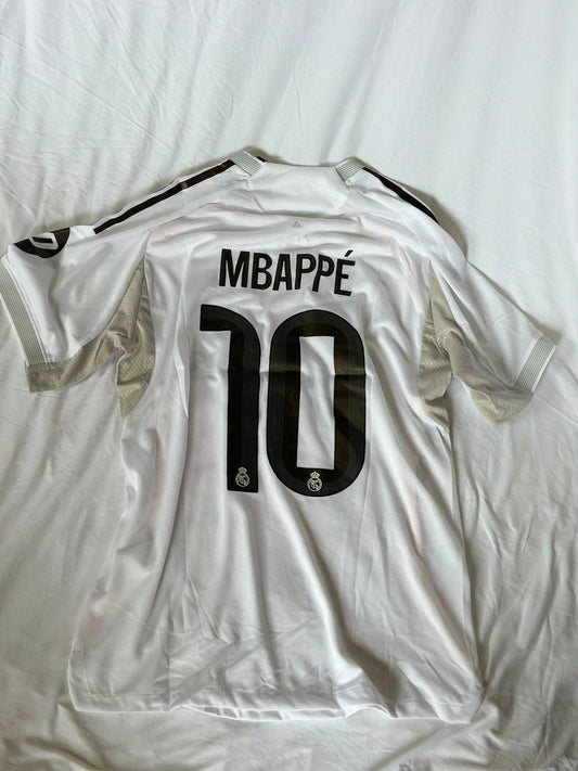 Camiseta Real Madrid 2025 #10 Mbappé Versión Jugador