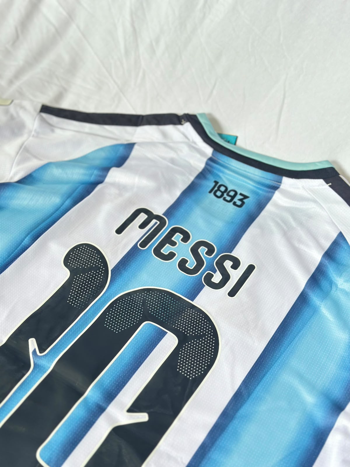 Camiseta Argentina 2026 #10 Messi Versión Fan
