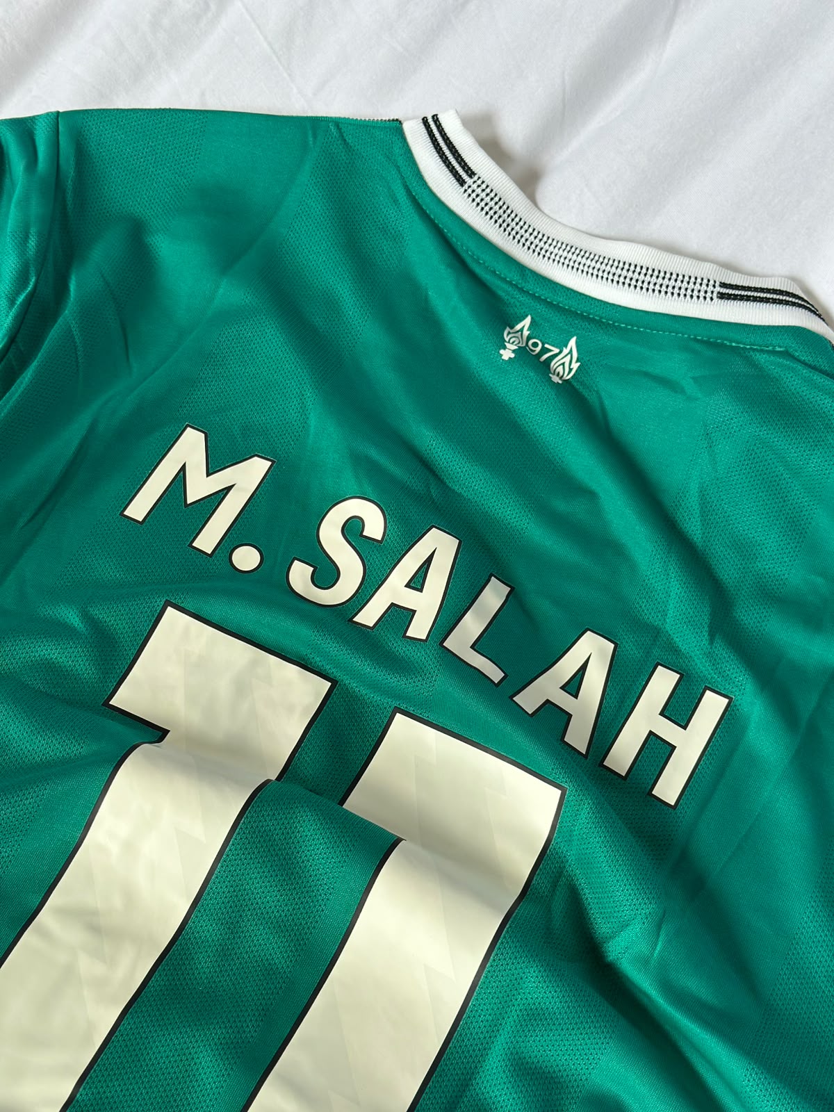 Camiseta Liverpool 2 2025 #11 M.Salah Versión Jugador