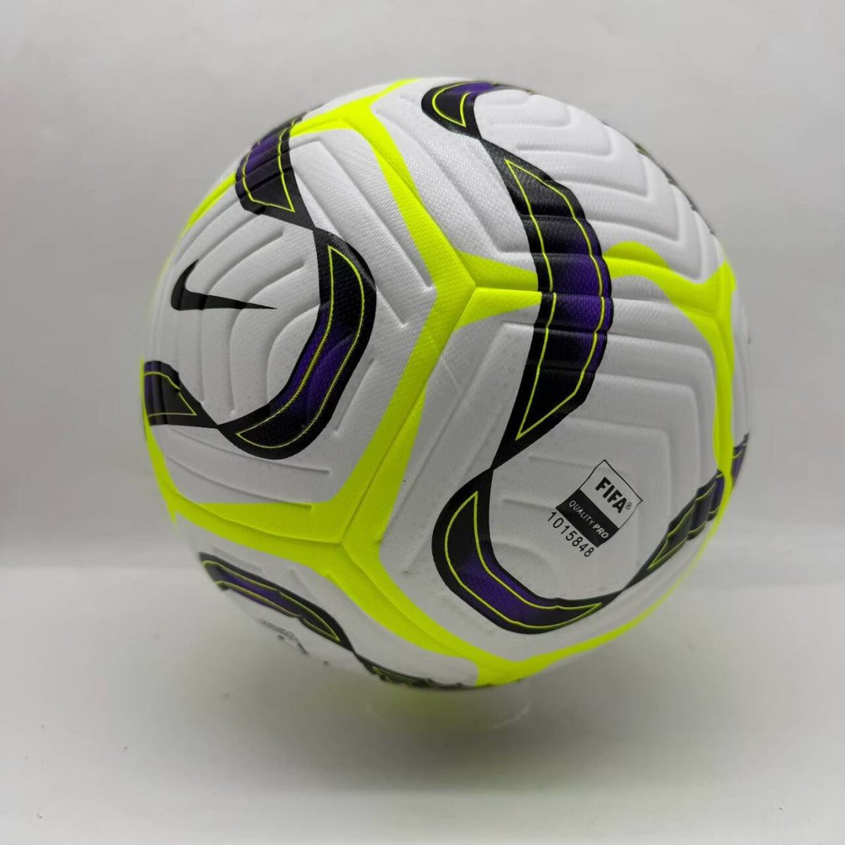 Balón Nike Premier League 2025/2026 (Blanco, Amarillo, Morado y Negro)