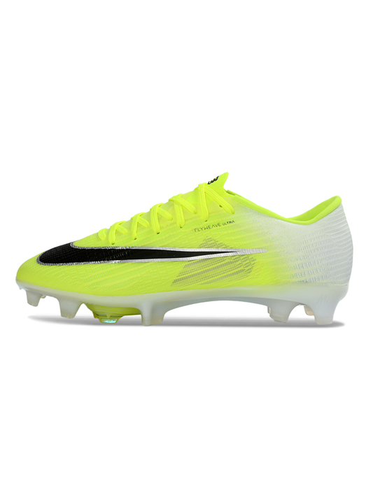 Tacos de Fútbol Nike Mercurial Vapor 17 Elite FG - Amarillo y Blanco (Césped Natural)