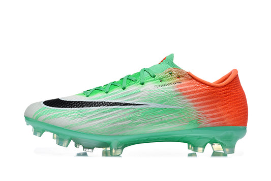 Tacos de Fútbol Nike Mercurial Vapor 17 Elite FG - Verde Menta, Naranja y Blanco (Césped Natural)