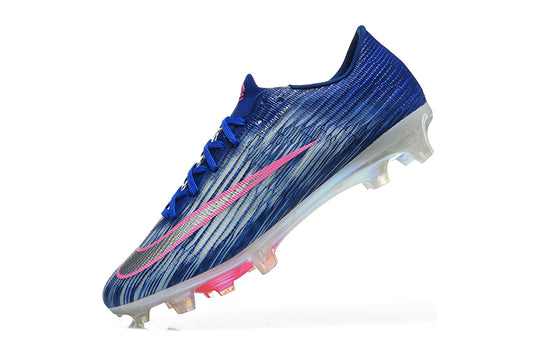 Tacos de Fútbol Nike Mercurial Vapor 17 Elite FG - Azul, Plateado y Rosado (Césped Natural)