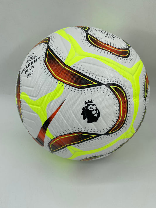 Balón Nike Academy Plus Premier League 2024/2025 (Blanco, Amarillo, Naranja y Negro)