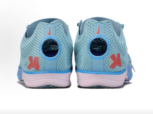 Spikes Nike ZoomX Dragonfly 2 (Azul Claro y Blanco)