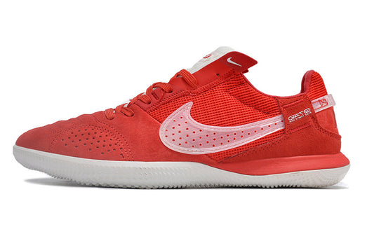 Tenis de Fútbol Nike Street Gato - Rojo y Blanco (Césped Interior / Futsal)