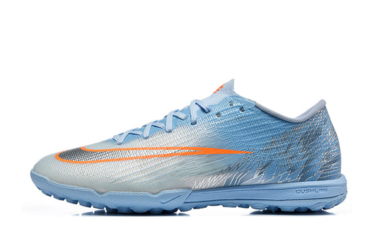 Tenis de Fútbol Nike Mercurial Vapor Academy TF - Azul Claro y Naranja (Sintético / Turf)