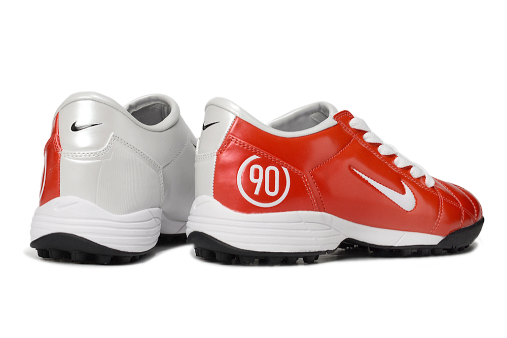 Tenis de Fútbol Nike Total 90 TF - Rojo / Blanco (Césped Sintético / Turf)