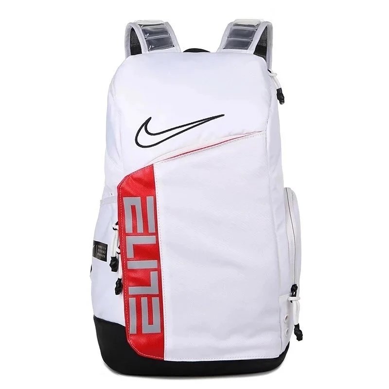 Mochila Nike Hoops Elite - Blanco / Rojo / Negro