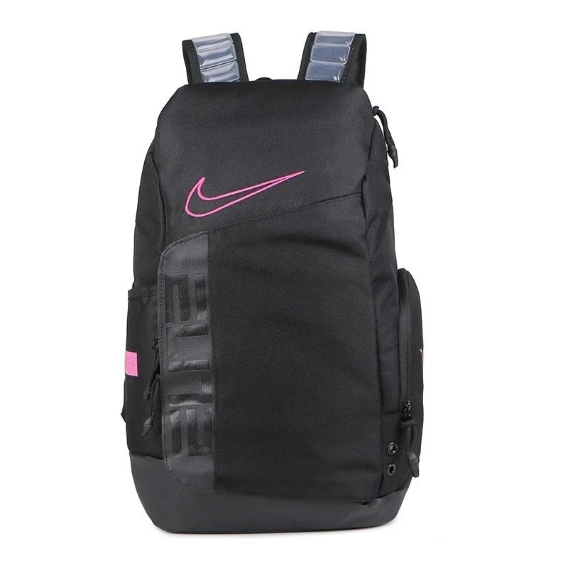 Mochila Nike Hoops Elite - Negro / Fucsia