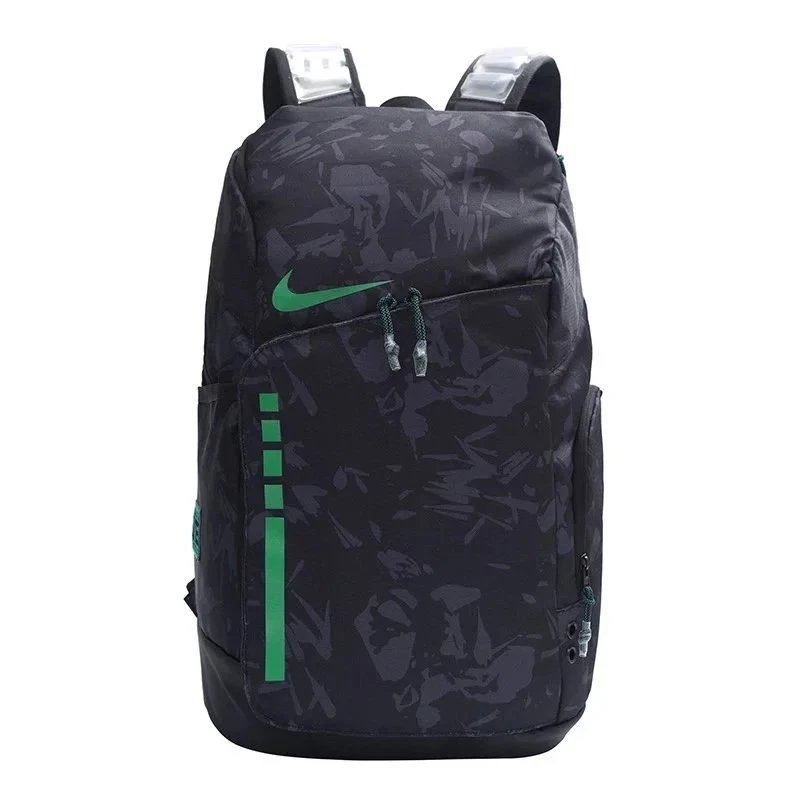 Mochila Nike Hoops Elite - Negro / Verde