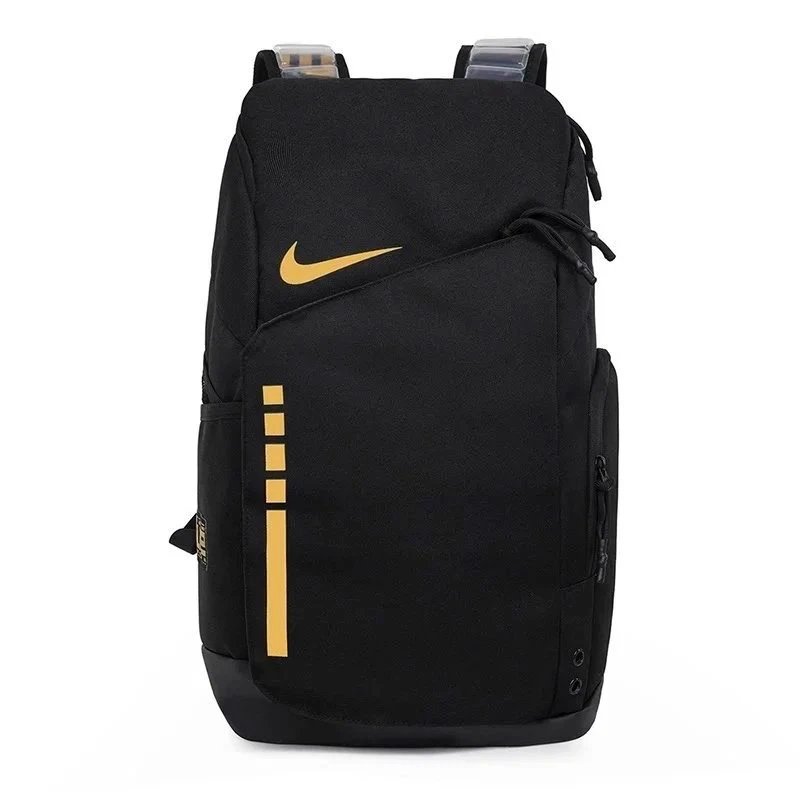 Mochila Nike Hoops Elite - Negro / Dorado