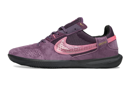 Tenis de Fútbol Nike Street Gato - Morado Oscuro y Negro (Césped Interior / Futsal)