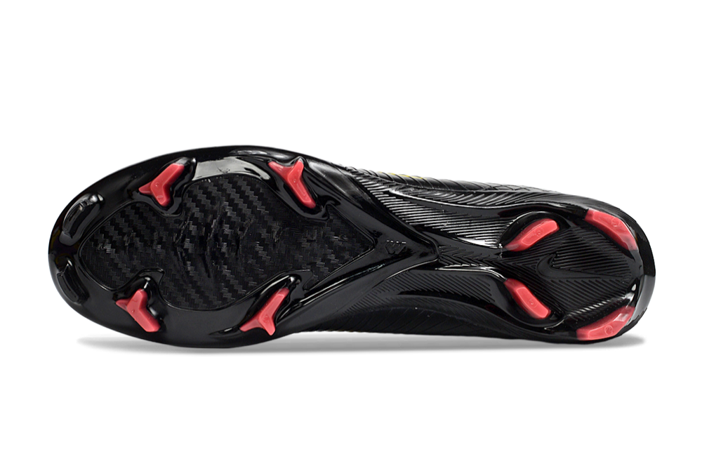 Tacos de Fútbol Nike Mercurial FG - Negro / Amarillo (Césped Natural / Firm Ground)