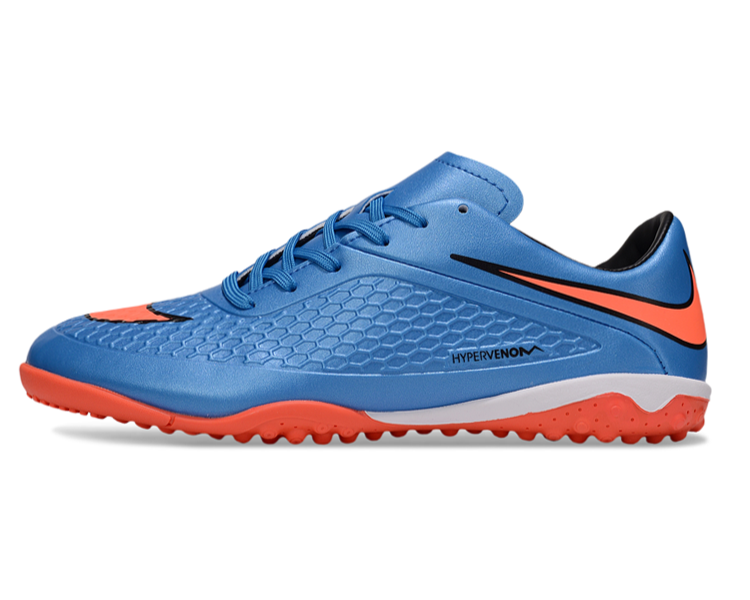 Tenis de Fútbol Nike Hypervenom Phantom TF - Azul / Naranja (Césped Sintético / Turf)