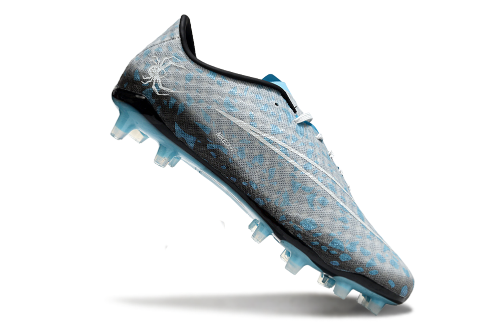 Tacos de Fútbol Nike Hypervenom Phantom FG - Celeste / Negro (Césped Natural / Firm Ground)