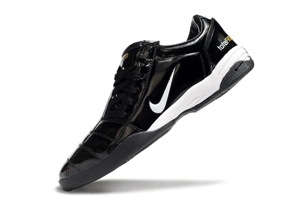 Tenis de Fútbol Nike Total 90 IC - Negro / Blanco (Césped Interior / Futsal)
