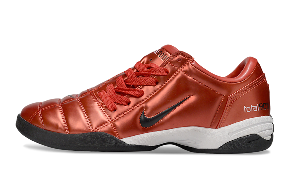 Tenis de Fútbol Nike Total 90 IC - Rojo / Negro (Césped Interior / Futsal)