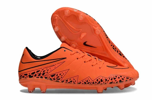 Tacos de Fútbol Nike Hypervenom Phantom II FG - Naranja / Negro (Césped Natural / Firm Ground)
