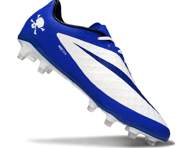 Tacos de Fútbol Nike Hypervenom Phantom FG - Azul / Blanco (Césped Natural / Firm Ground)
