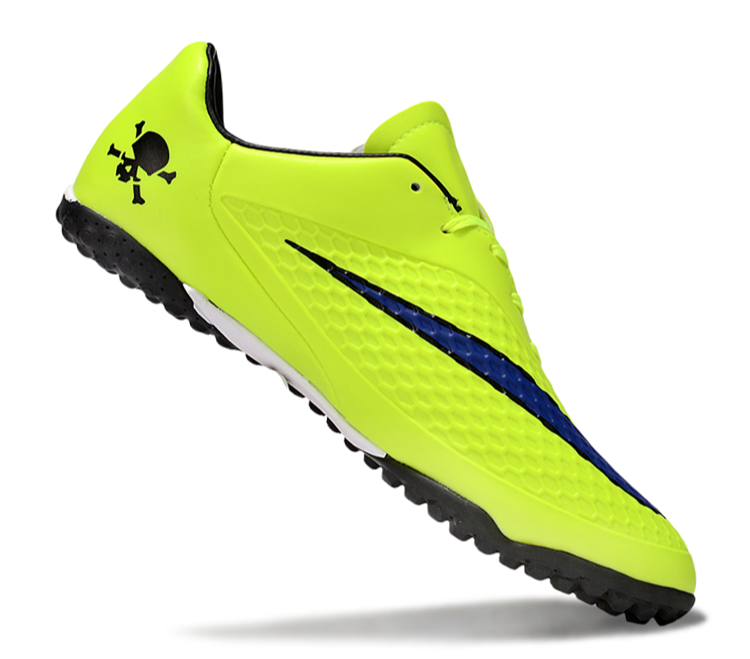 Tenis de Fútbol Nike Hypervenom Phantom TF - Amarillo / Azul (Césped Sintético / Turf)