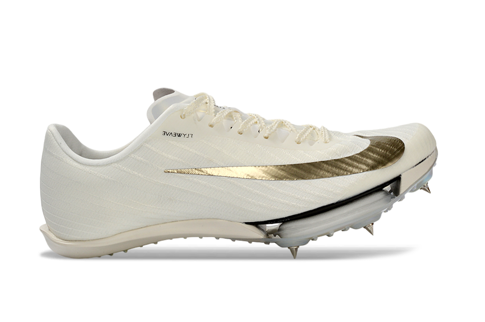 Spikes Nike Air Zoom MaxFly 2 (Blanco / Oro Metálico)