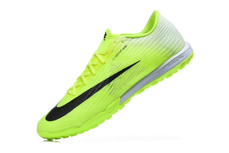 Tenis de Fútbol Nike Mercurial Vapor Academy TF - Verde Lima y Negro (Sintético / Turf)
