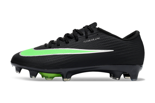 Tacos de Fútbol Nike Mercurial Vapor 17 Elite FG - Negro y Verde Limón (Césped Natural)