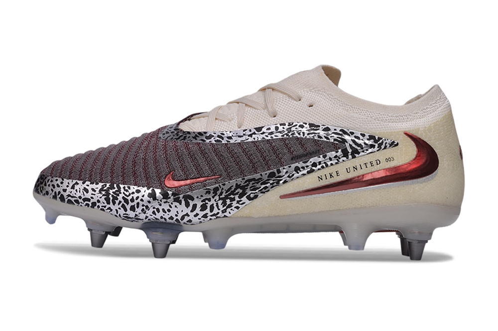 Tacos de Fútbol Nike Phantom GX 2 Elite SG - Beige / Marrón / Estampado (Césped Natural / Soft Ground)