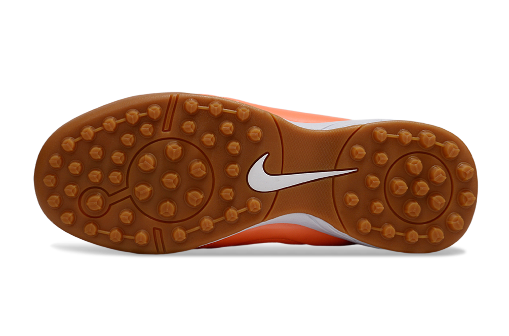 Tenis de Fútbol Nike Total 90 TF - Naranja / Blanco (Césped Sintético / Turf)