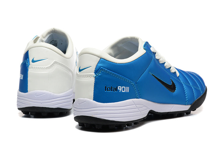 Tenis de Fútbol Nike Total 90 TF - Azul / Negro (Césped Sintético / Turf)