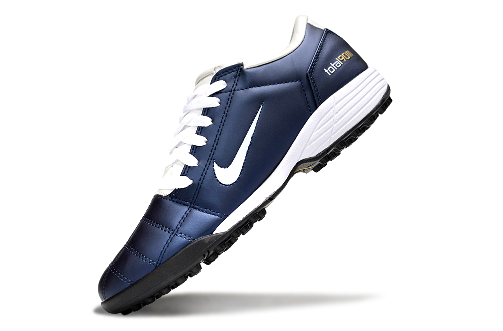 Tenis de Fútbol Nike Total 90 TF - Azul / Blanco (Césped Sintético / Turf)