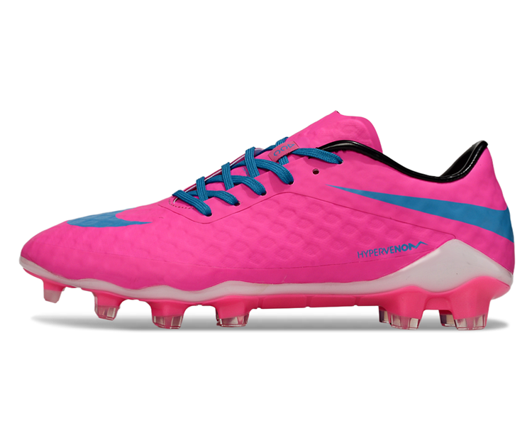 Tacos de Fútbol Nike Hypervenom Phantom FG - Rosado / Azul (Césped Natural / Firm Ground)