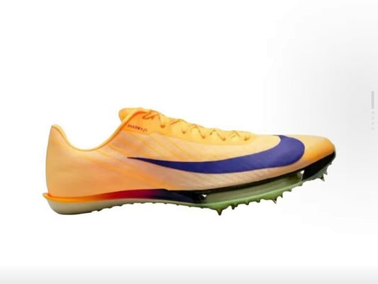 Spikes Nike Air Zoom MaxFly 2 (Amarillo, Fucsia y Morado)