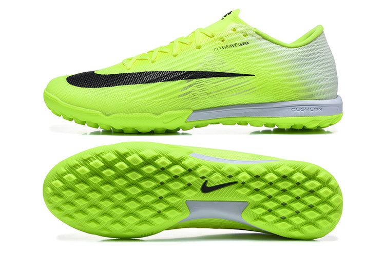 Tenis de Fútbol Nike Mercurial Vapor Academy TF - Verde Lima y Negro (Sintético / Turf)